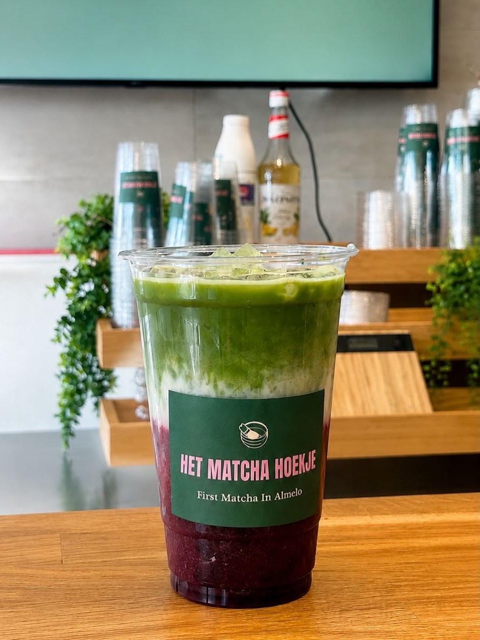 Blueberry Matcha bij Het Matchahoekje